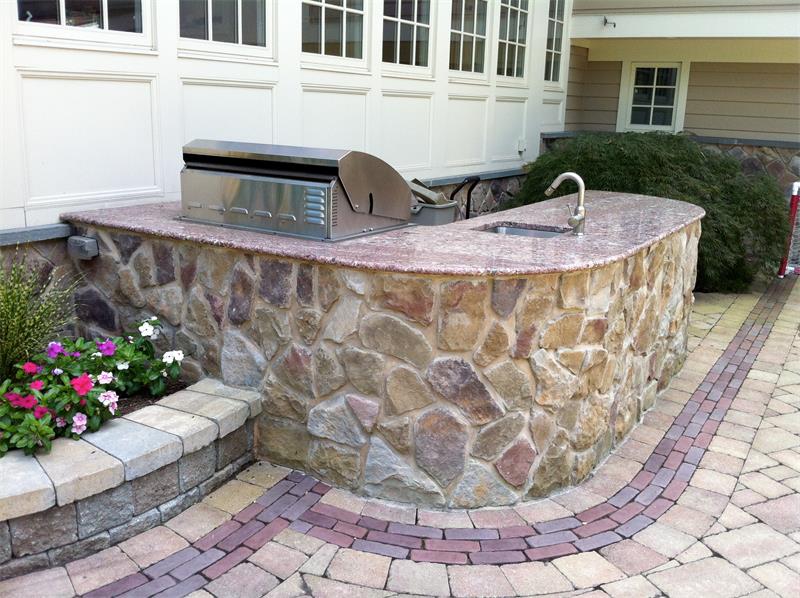 Patio, Outdoor Kitchen 